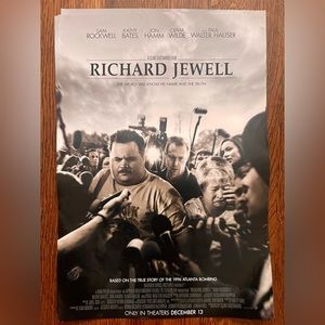 RICHARD JEWELL - 2019- original  small  Movie Poster - CLINT EASTWOOD film